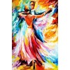 Oil Painting Style Dancer 5d Diy Cross Stitch Diamond Painting Kits UK NA0928