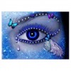 Hot Sale Modern Art Style Eye Portrait Diy 5d Full Diamond Painting Kits UK QB5913