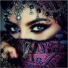 Bohemian Masked Beauty Eyes 5d Diy Diamond Painting Kits UK VM8389