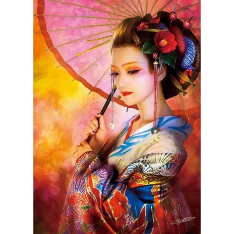 2019 Dream Cheap Japanese Woman Decor Diy 5d Diamond Painting Kits UK VM20245