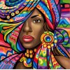 2019 Special Colorful Woman Pattern 5d Diy Diamond Painting Kits UK VM8012