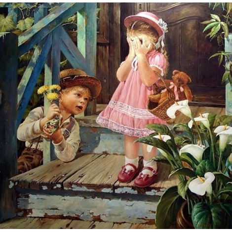 2019 Hot Sale Boy And Girl 5d Diy Diamond Painting Kits UK NA0958