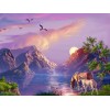 2019 Hot Sale Landscape 5d Diy Diamond Painting Nature Kits UK VM3590