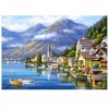 Cross Stitch 2019 Lakeside 5d Diy Diamond Painting UK VM3301