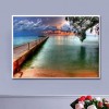 Hot Sale Quiet Evening By The Sea Diamond Painting Kits UK AF9548