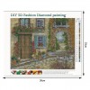 2019 Oil Painting Style Garden Door Diy 5d Diamond Painting Kits UK QB53511