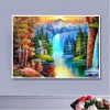 Hot Sale Fascinating Forest Waterfalls Diamond Painting Kits AF93934