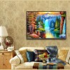 Hot Sale Fascinating Forest Waterfalls Diamond Painting Kits AF93934