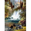 Autumn Series Oil Painting Styles Mountain Waterfalls Diamond Painting Kits AF9394