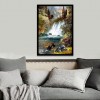Autumn Series Oil Painting Styles Mountain Waterfalls Diamond Painting Kits AF9394