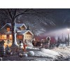 Christmas Snow landscape 5D Diy Diamond Painting Kits UK VM90798