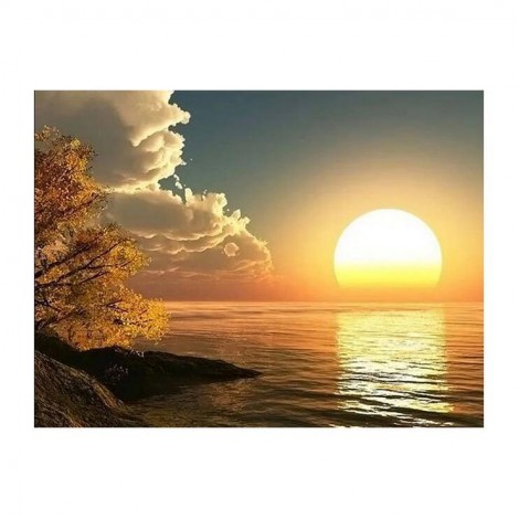 2019 New Arrival Beautiful Sunset Diamond Painting Kits Af9720