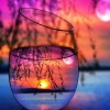 2019 Special Colorful Bottles And Sunset 5d Diy Diamond Painting Kits UK VM7841