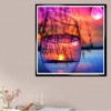 2019 Special Colorful Bottles And Sunset 5d Diy Diamond Painting Kits UK VM7841