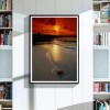 Hot Sale Quiet Beautiful Beach Sunset Diamond Painting Kits UK Af9723