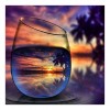 World In Glass Series Warm Sunset Diamond Painting Kits UK Af9728