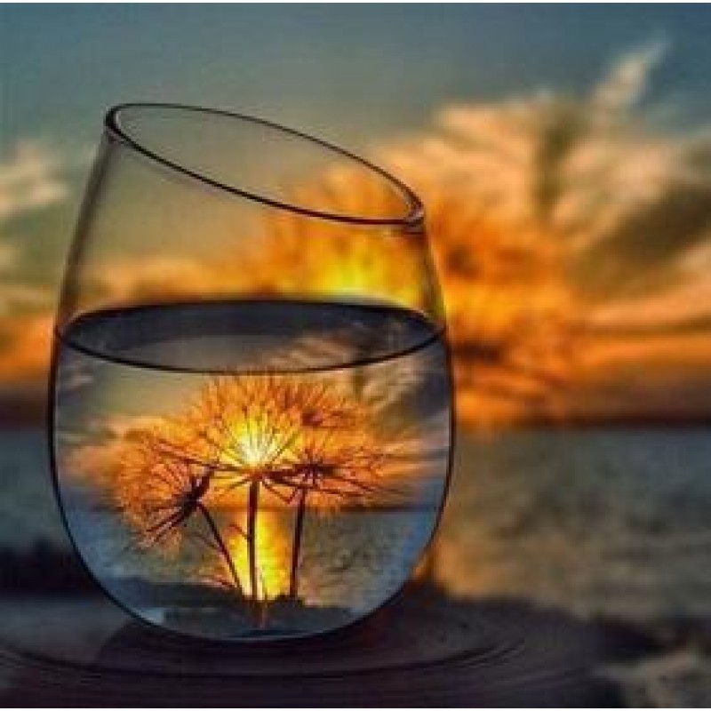 Special Glass Sunset...