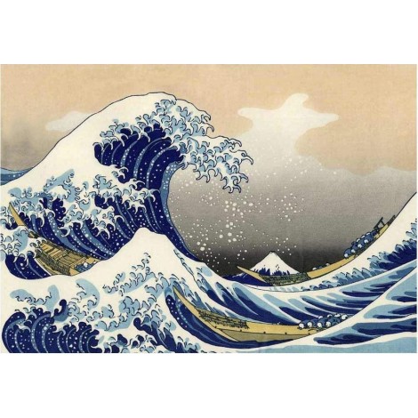 2019 Wall Decoration Cartoon Sea Waves 5d Diy Diamond Painting Kits UK VM7436