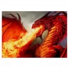 Cheap Fantasy Red Dragon Diamond Painting Kits UK AF9120