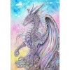 Fantasy Dragon 5D DIY Embroidery Cross Stitch Diamond Painting Kits UK NA088