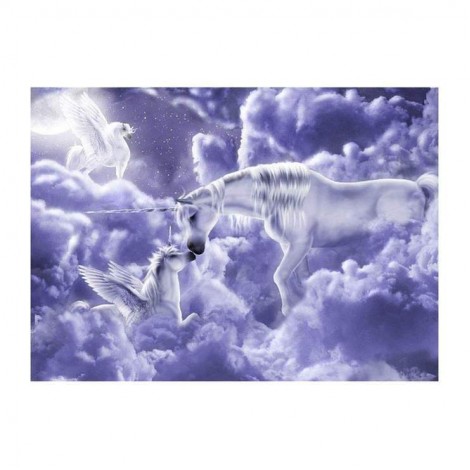 Hot Sale Dream Unicorn Pattern Embroidery Stitch Diy 5d Diamond Painting Kits UK QB5418