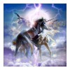 Mystical Unicorn Pattern Embroidery Stitch Diy 5d Diamond Painting Kits UK QB95428