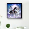Mystical Unicorn Pattern Embroidery Stitch Diy 5d Diamond Painting Kits UK QB95428