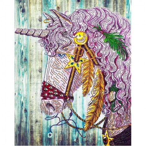 Best Special Unicorn Embroidery Stitch Diy 5d Diamond Painting Kits UK QB5429