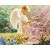 5D DIY Diamond Painting Angel With Bird Embroidery Rhinestone Mosaic Kits VM90410