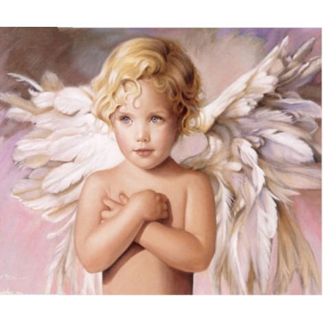Dream Angel Wings Portrait Decor 5d Diy Diamond Painting Kits UK VM9227