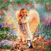 2019 Hot Sale Rhinestone Wall Decor Angel 5d Diy Diamond Painting Kits UK VM4169