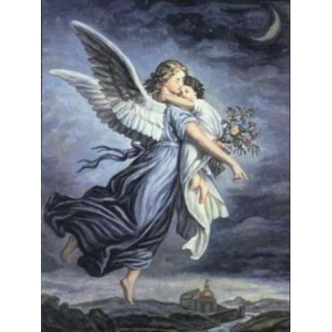 Hot Sale Rhinestone  Angel 5d Diy Diamond Painting Kits UK VM8678