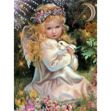 New Arrival Hot Sale Rhinestone Angel Fairy 5d Diy Diamond Painting Kits UK VM8679