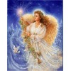 Dream Angel Wings Fairy Portrait 5d Diy Diamond Painting Kits UK VM9229