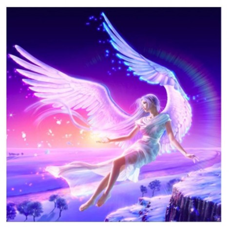 New Fairy Portrait Pattern Diy 5d Full Diamond Painting Kits UK QB5893