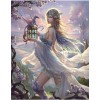 2019 Dream Art Beautiful Fairy Patterns 5d Diy Diamond Painting Kits UK VM8371