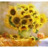 Special Popular Yellow Sunflowers 5d Diy Diamond Painting Canvas Kits UK VM3540