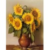 Special Full Drill Plant Sunflower 5D Diy Diamond Painting Kits UK NA0057