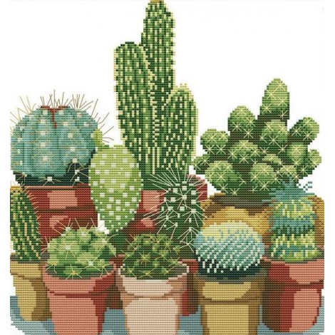 Special Plant Cactus 5D Diy Embroidery Cross Stitch Diamond Painting Kits UK NA0343