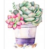 Modern Art Plant Cactus 5D Diy Embroidery Cross Stitch Diamond Painting Kits UK NA0348