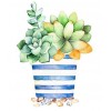Cartoon Plant Cactus 5D Diy Embroidery Cross Stitch Diamond Painting Kits UK NA0352