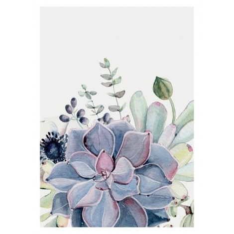 Best Watercolor Cactus 5D Diy Embroidery Cross Stitch Diamond Painting Kits UK NA0356