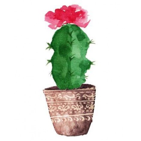 New Cartoon Cactus 5D DIY Embroidery Cross Stitch Diamond Painting Kits UK NA00083