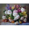 New Peony Flowers Square 5d Diy Diamond Painting Kits UK VM9443