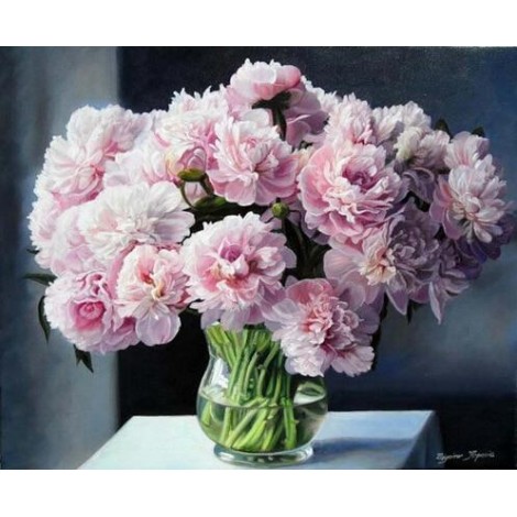 2019 New Cheap Peony 5d Diy Diamond Painting Kits UK VM9447
