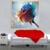 Romantic Colorful Rose Petals With Water droplets Diamond Painting Kits UK AF9301