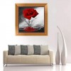 Wall Decoration Popular Red Rose Diamond Painting Kits UK AF9312