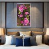Modern Art Styles Pretty Pink Roses with butterfly Diamond Painting Kits UK AF9364