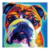 Watercolor Pet Dog Diy 5d Full Diamond Painting Kits UK QB5448