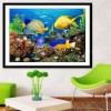 2021 Cross Stitch Fish Picture Diy 5d Diamond Painting Kits UK QB5111